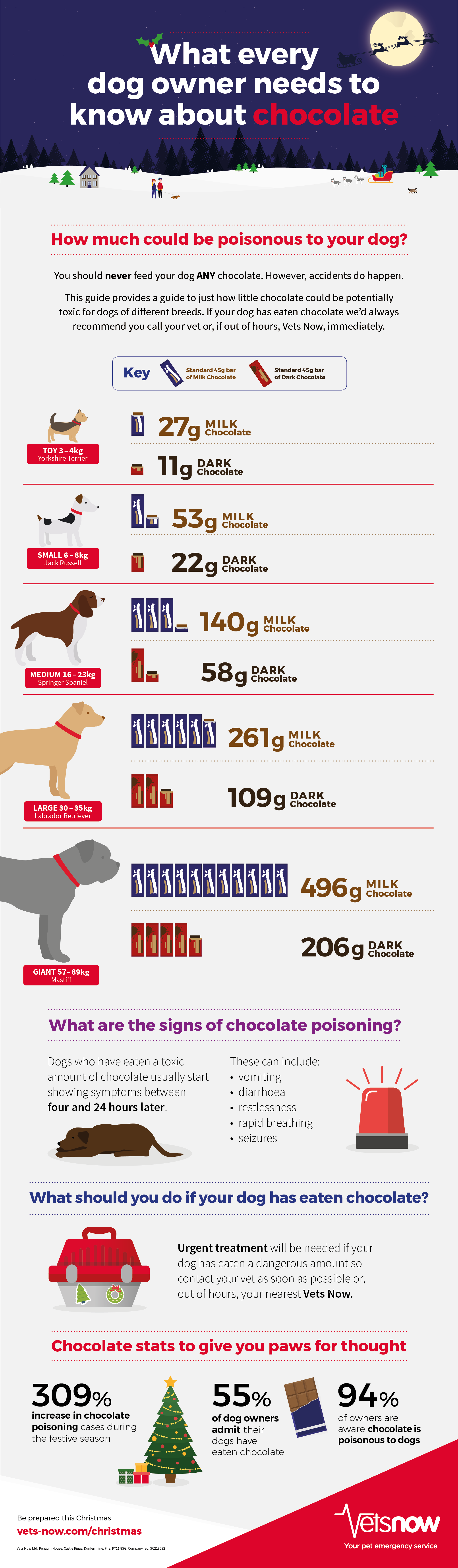 How Much Chocolate Will Kill a Dog?